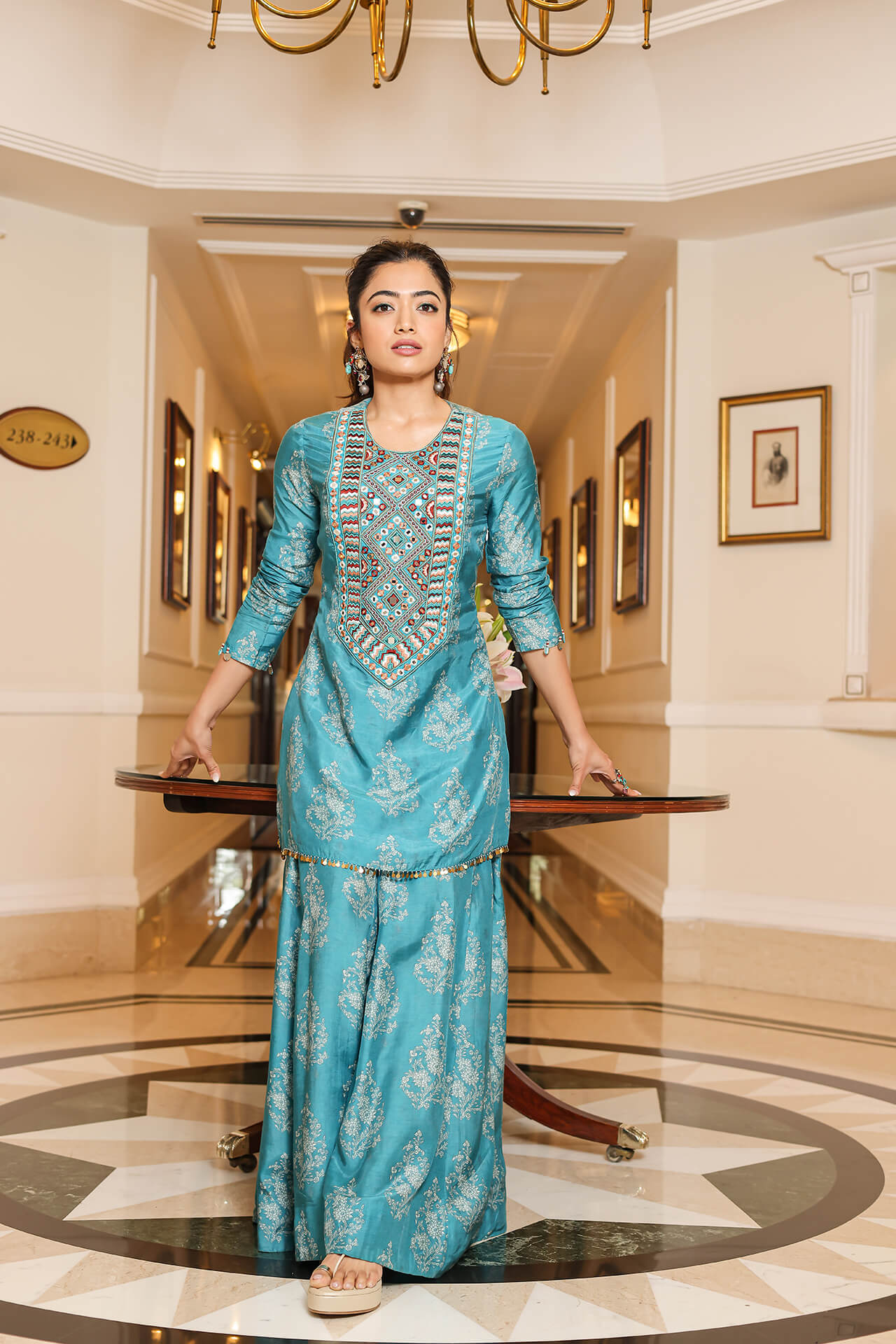 Stylish Women Casual Kurta, Bottom and Dupatta Set