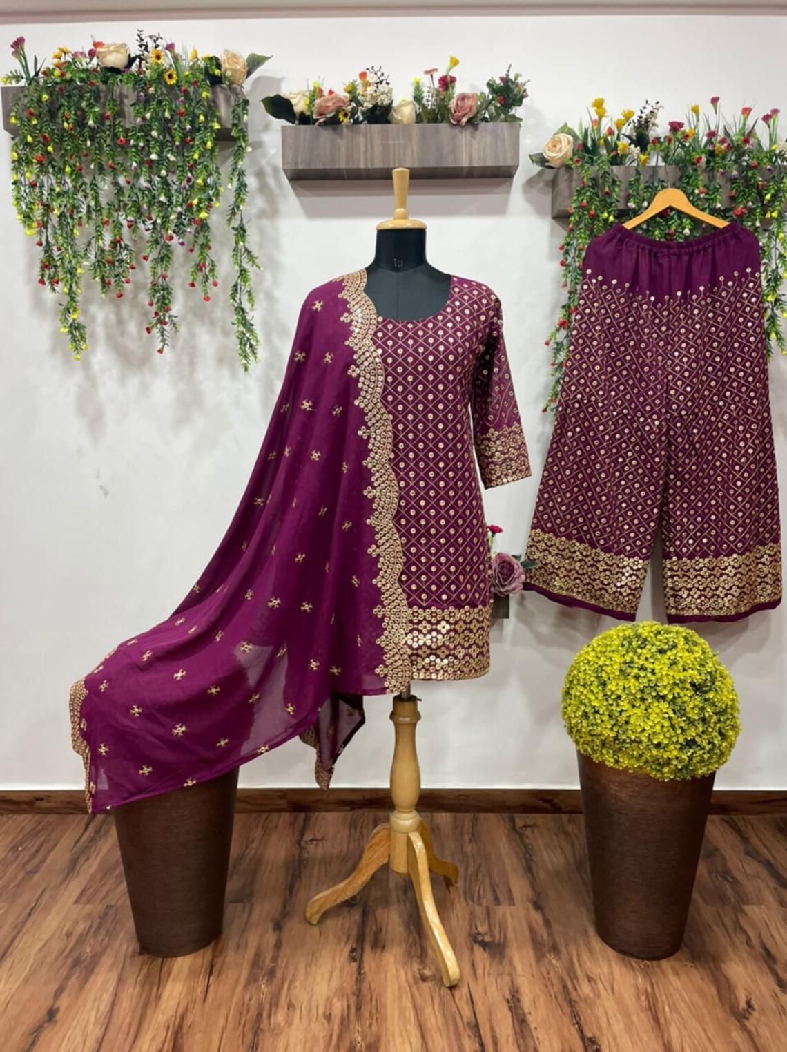Stylish Dress Material with Dupatta For Women