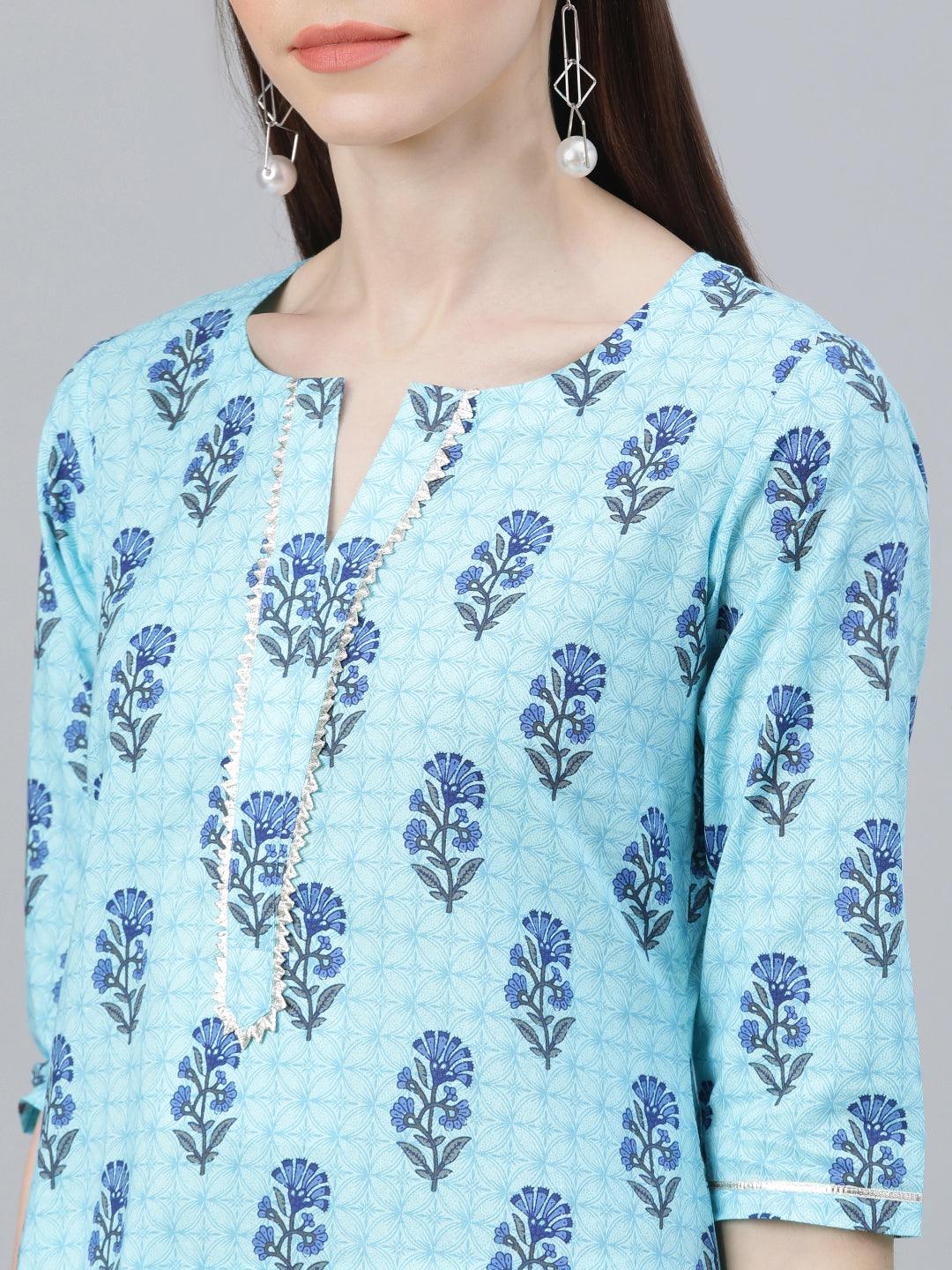 Trendy Women Rayon Casual Kurta with Bottom Set